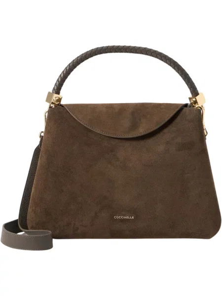 Coccinelle crossbody kabelka dámska semišová hnedá