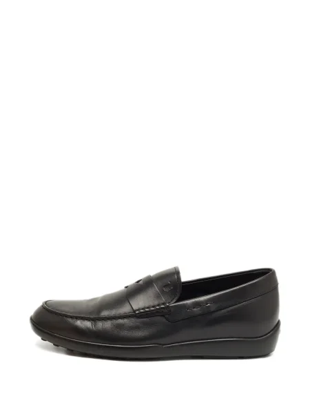 Pantofi loafer Tod's din piele slip-on negru