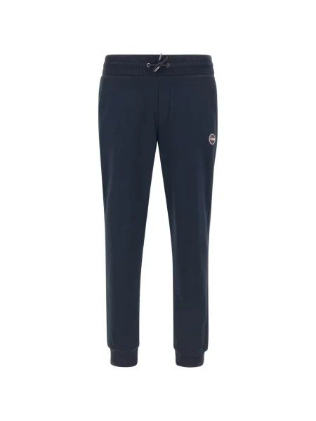 Pantaloni Colmar alergare cu autograf cu cordon albastru