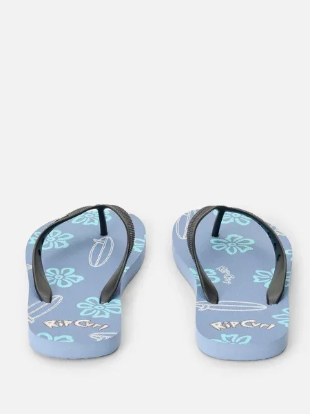 Japonki dziecięce Rip Curl Sessions Bloom Open Toe niebieskie
