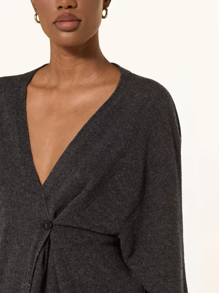 Black Palms Sweter Cashi grau czarny