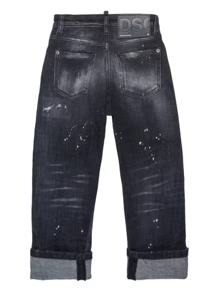 Jeansy dziecięce Dsquared2 szare