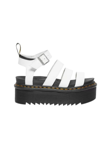 Sandale Dr. Martens alb