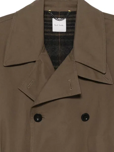 Тренчкот Paul Smith зелено