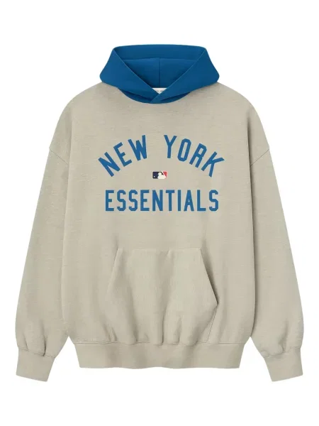 Hanorac cu glugă Fear Of God Essentials gri