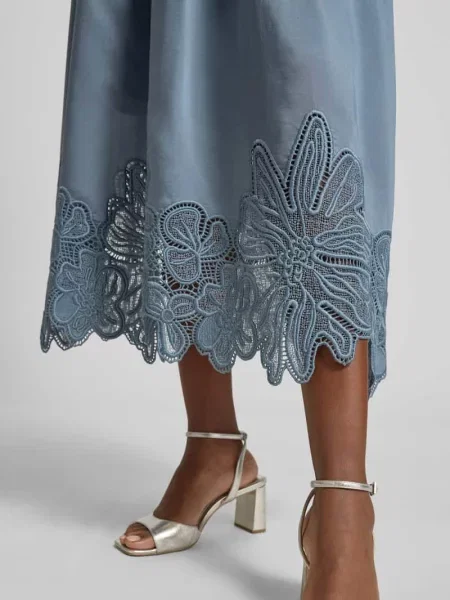Spódnica midi z mieszanki lyocellu model Molly' Cph Muse