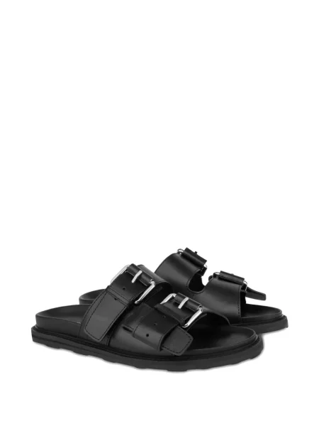 Sandale Moschino cu cataramă negru