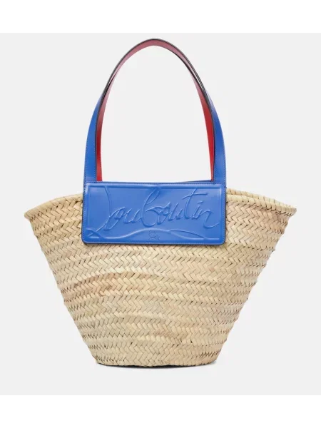 Geantă Christian Louboutin bej