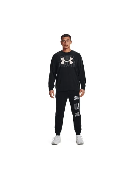 Froté mikina Under Armour čierna