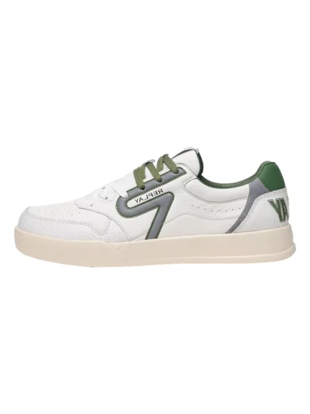 Sneakerși Replay alb