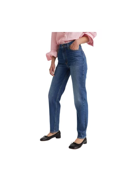 Levi's® Jeansy Mom blau niebieskie