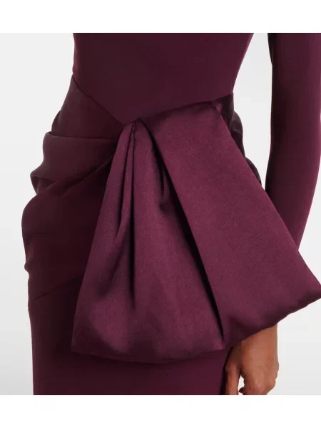 Rochie Solace London din satin violet