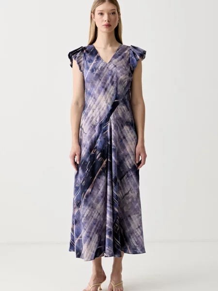 DKNY rochie de vară violet