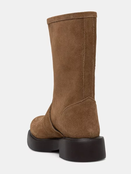 Замшевые ботильоны Love Moschino