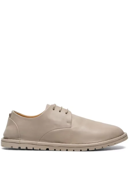 Pantofi derby Marsell din piele gri