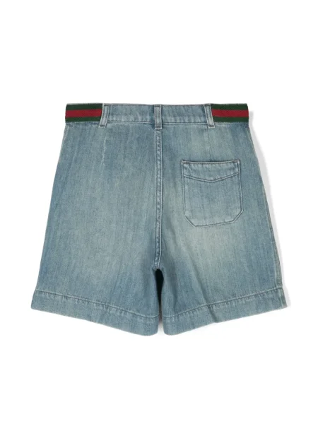 Szorty jeansowe dziecięce Gucci niebieskie
