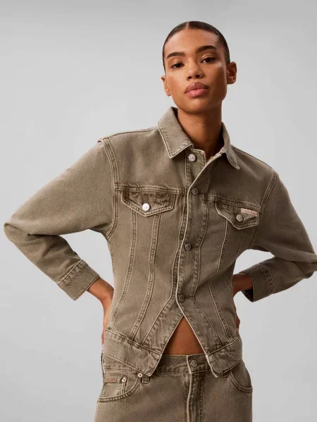 Calvin Klein Jeans Geacă de blug bej