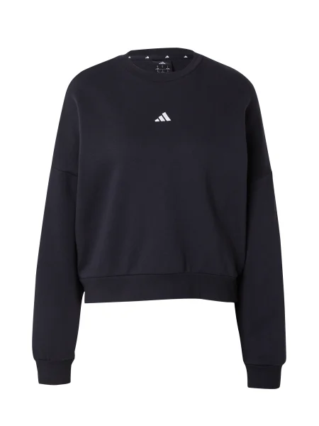ADIDAS SPORTSWEAR Športna majica črna / off-bela bela