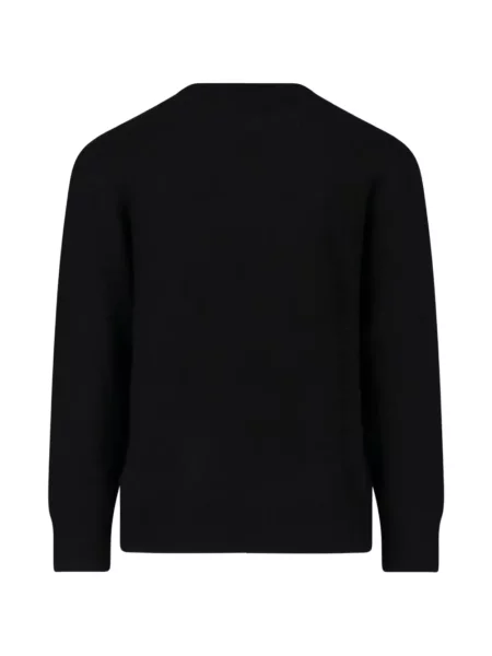 Pulover Carhartt Wip cu autograf negru