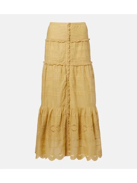 Fusta maxi Marant Etoile galben