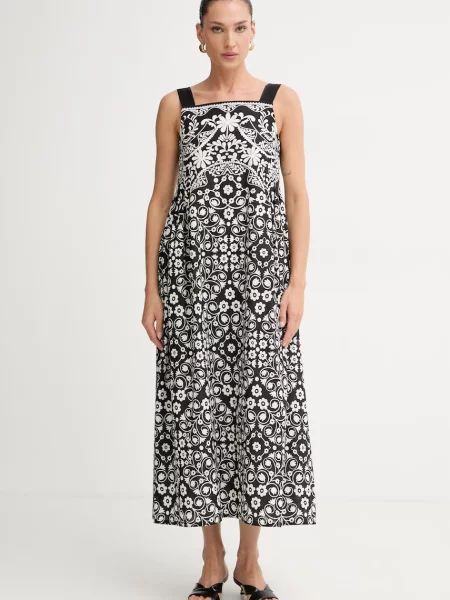 Weekend Max Mara rochie de vară din negru