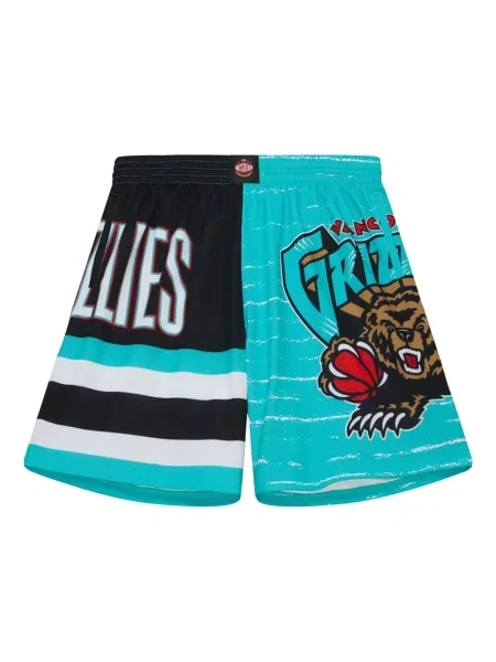Pantaloni scurți Mitchell & Ness albastru