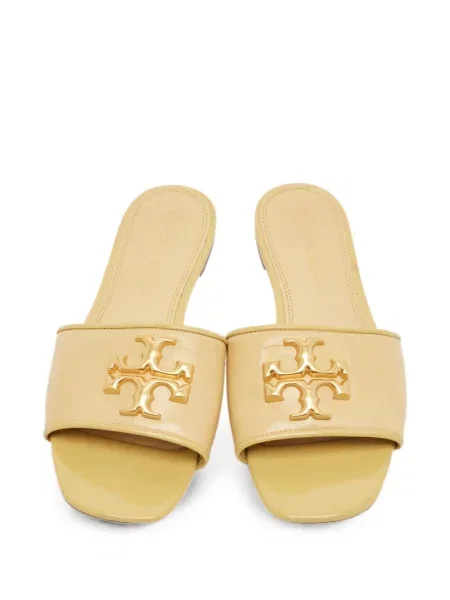 Sandale Tory Burch fără toc galben