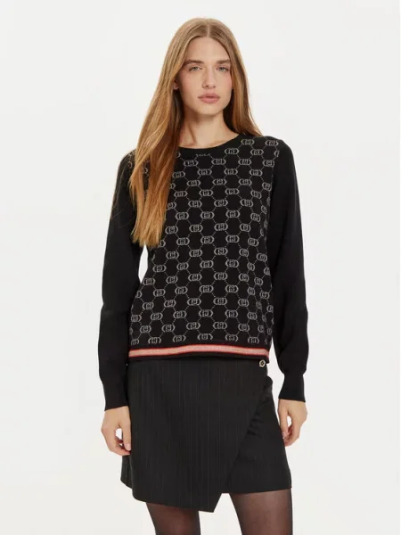 Liu Jo Sport Džemper crna