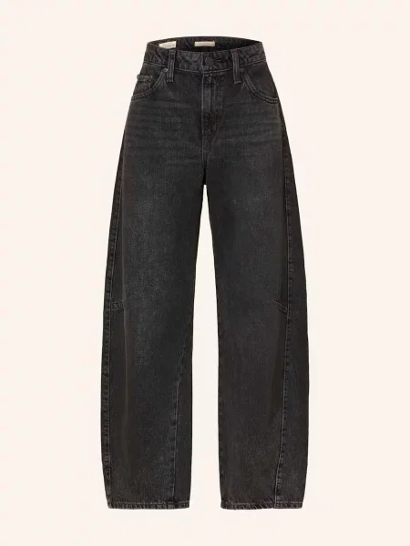 Levi's® Barrel Džíny Baggy Dad Loose Fit 00 blacks