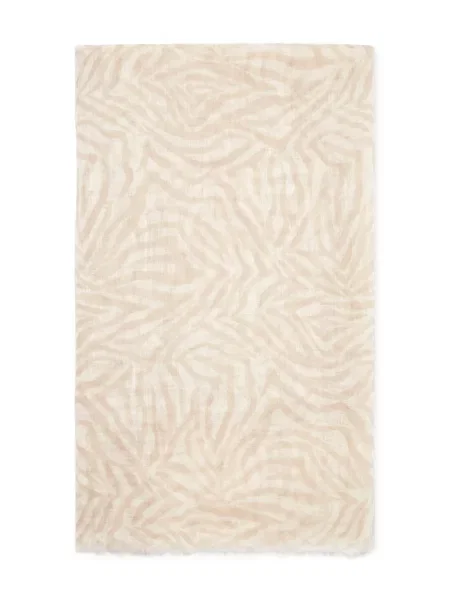 Fular Brunello Cucinelli cu imagine cu imprimeu abstract