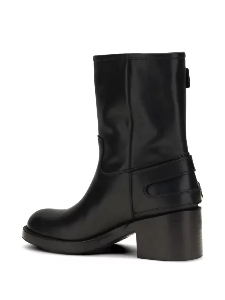 Botine Chloé cu cataramă negru
