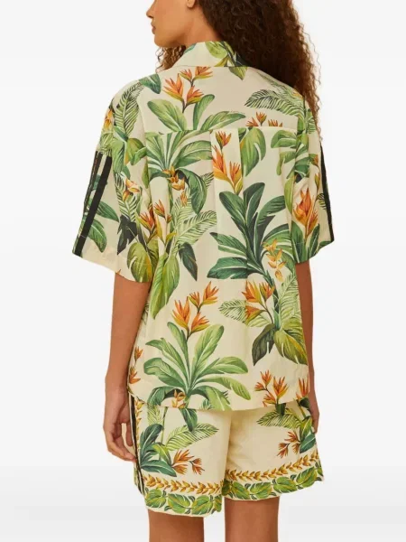 Koszula Farm Rio z nadrukiem w tropikalny nadruk