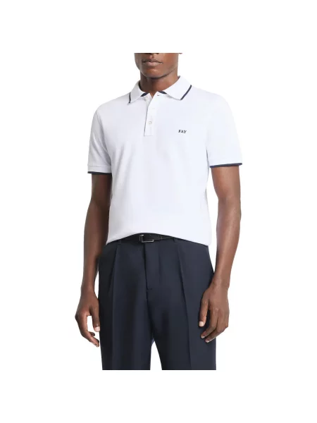 Tricou Fay alb