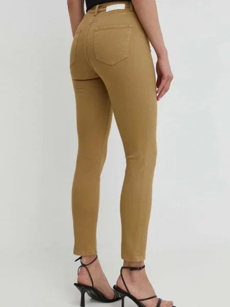 Skinny skinny farmernadrág Pinko zöld