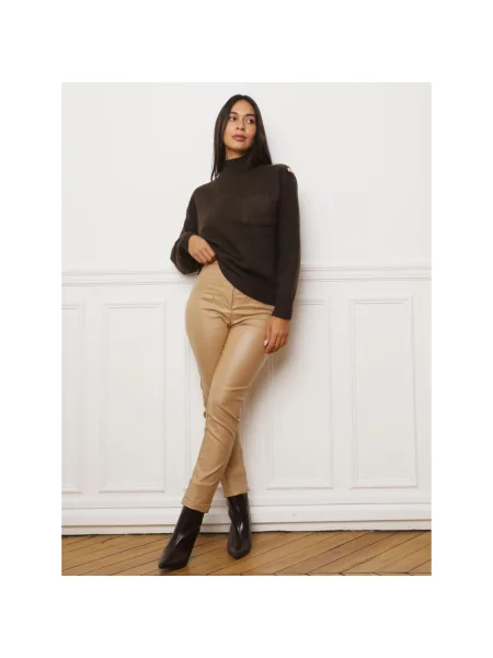 Pulover La Modeuse maro