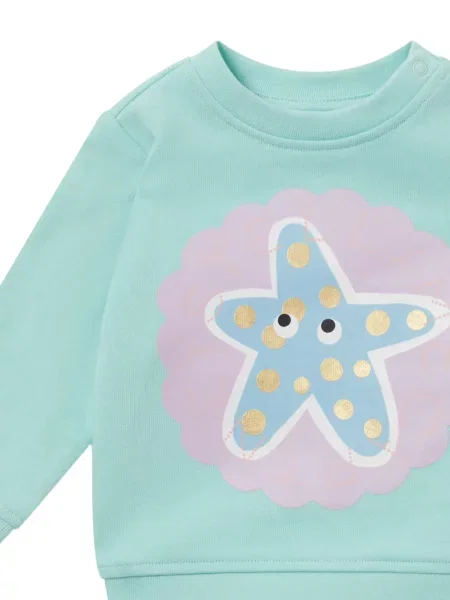 Bluza dziecięca Stella Mccartney niebieska