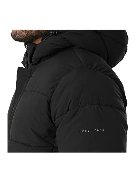 Geacă de blugi Pepe Jeans negru