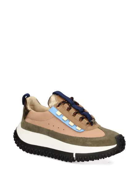 Sneakerși 4ccccees din piele maro