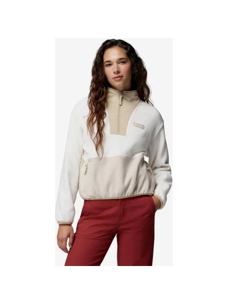 Polar Columbia Sequoia Grove II Half Zip beżowy XS biały