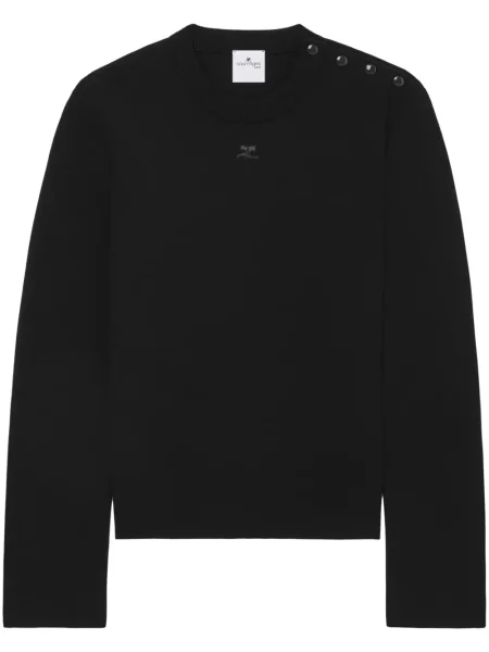 Hanorac Courreges negru