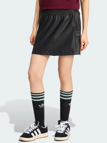 ADIDAS ORIGINALS Sukňa Adibreak antracitová čierna