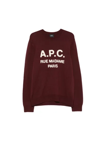 Sweter A.p.c. czerwony