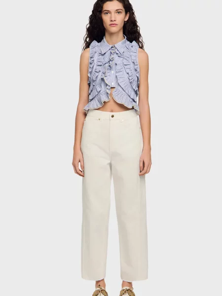 Джинси Sandro білі