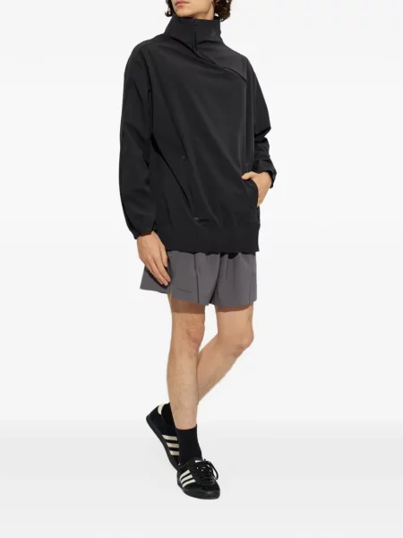 Sală de gimnastică lung sutien Adidas din piele negru