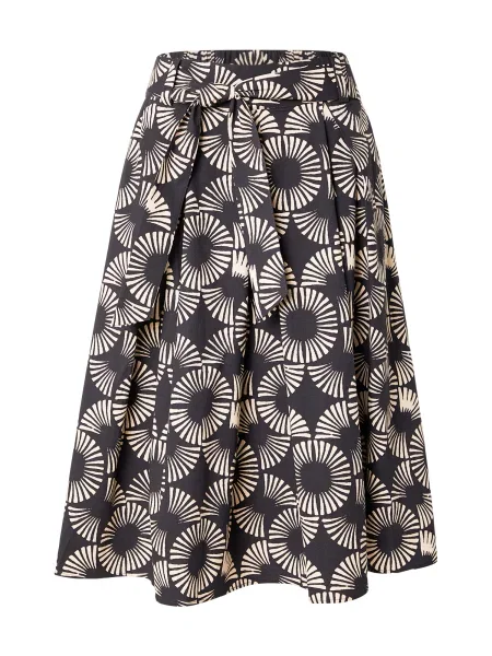 MORE & MORE Fustă negru / natural alb