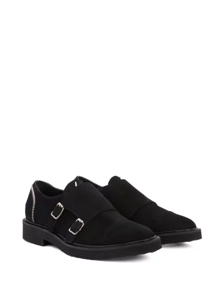 Zomšinės loaferiai Giuseppe Zanotti juoda