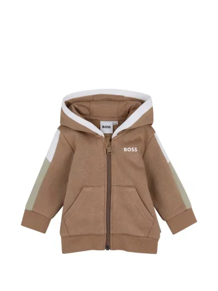 Bluza rozpinana dziecięca Bosswear brązowa