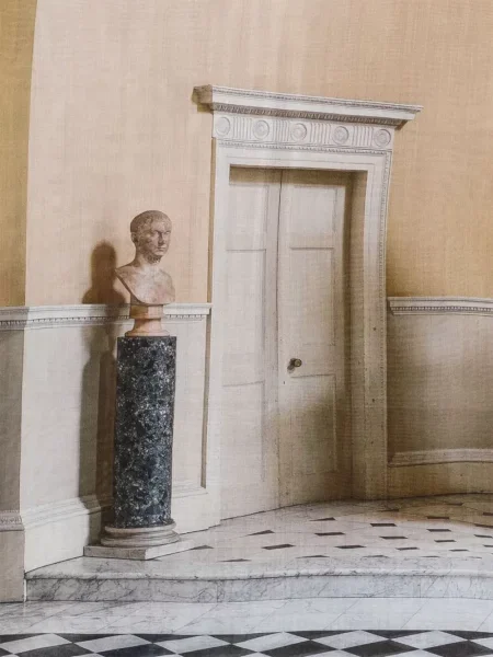 Raštuotas šalikas Faliero Sarti