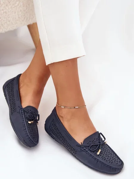 Mokasíny Boto modré