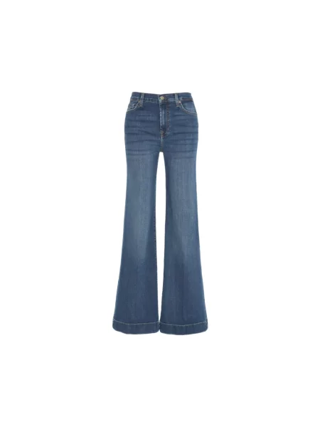Jeansy 7 For All Mankind niebieskie